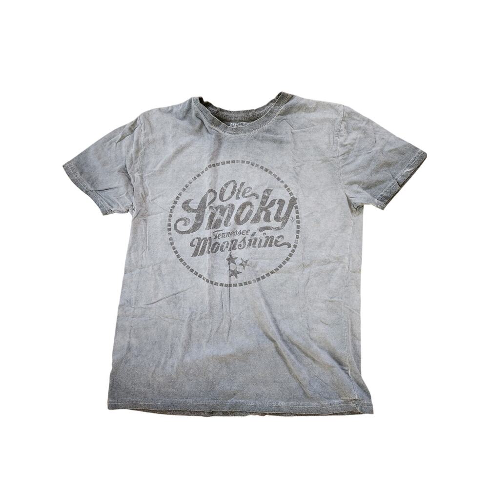 Salt Creek Ole Smoky Moonshine T Shirt Mens Large Gray Graphic Tee